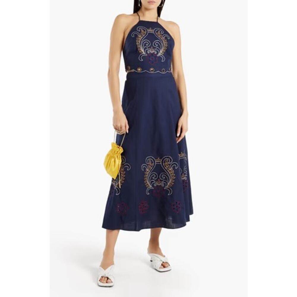 #52bk- SACHIN & BABI- NWT- Colleen Skirt In Midnight‎ Sz:8 Ret$495